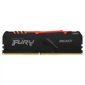 Kingston FURY Beast RGB 16Go (1 x 16Go) DDR4 3200 MHz CL16 Mémoire vive PC Kingston, Ultra Pc Gamer Maroc
