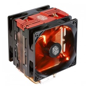 Cooler Master Hyper 212 LED Turbo Red Refroidissement Cooler Master, Ultra Pc Gamer Maroc