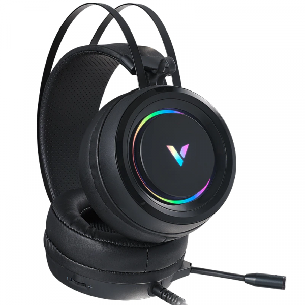 Rapoo VH500C 7.1 RGB Casques Rapoo, Ultra Pc Gamer Maroc