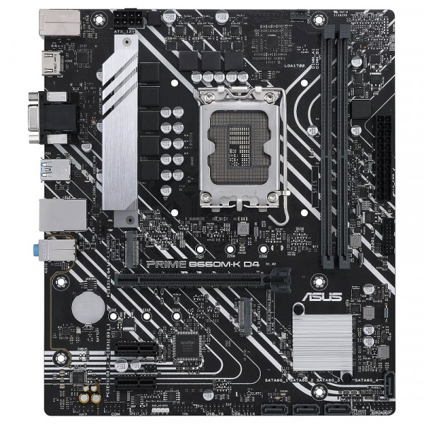 ASUS PRIME B660M-K D4 Socket 1700 ASUS, Ultra Pc Gamer Maroc