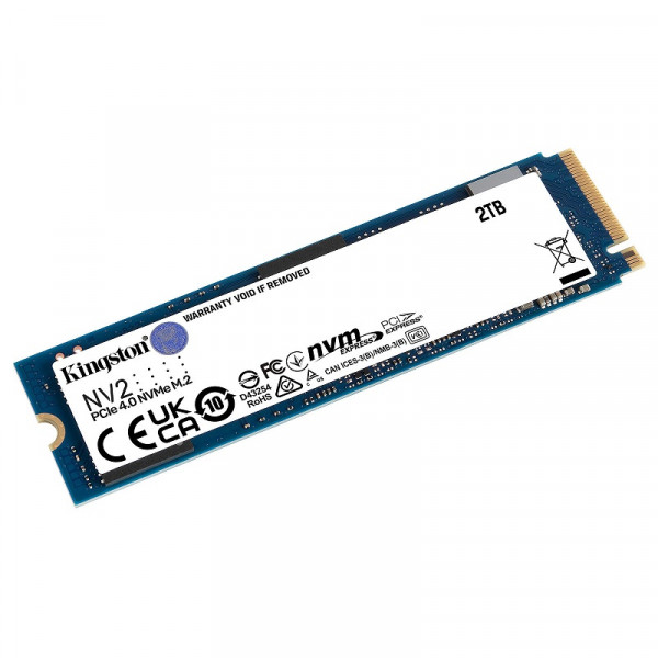 Kingston SSD NV2 2TB M.2 NVMe Disques SSD Kingston, Ultra Pc Gamer Maroc