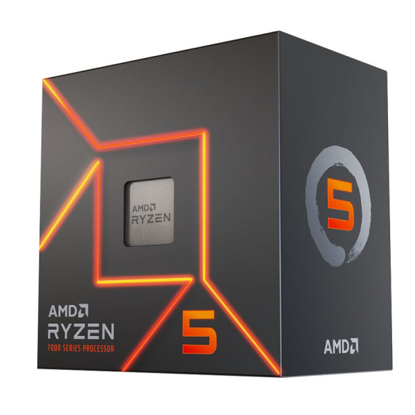 AMD Ryzen 5 7600 Wraith Stealth (3.8 GHz / 5.1 GHz) Processeurs AMD, Ultra Pc Gamer Maroc