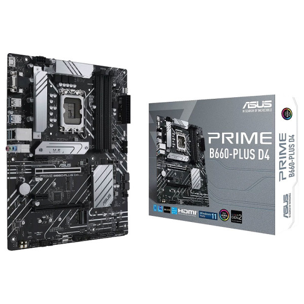 ASUS PRIME B660-PLUS D4 Socket 1700 ASUS, Ultra Pc Gamer Maroc