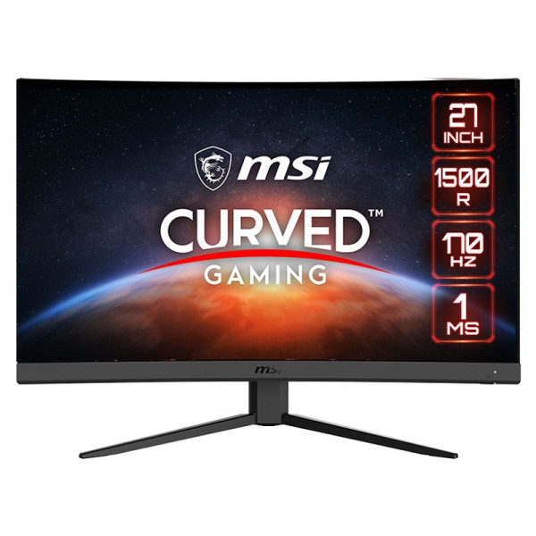 MSI Optix G27C4 E2 27" 170Hz Freesync Curved Moniteurs MSI, Ultra Pc Gamer Maroc