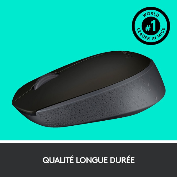 Logitech M171 Wireless Mouse (Noir) Souris Logitech, Ultra Pc Gamer Maroc