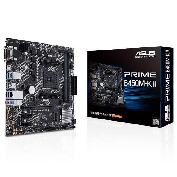 ASUS PRIME B450M-K II Cartes mères ASUS, Ultra Pc Gamer Maroc