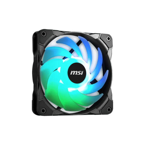 MSI F12A-3 (Triple Pack) Noir Ventilateurs boîtier MSI, Ultra Pc Gamer Maroc