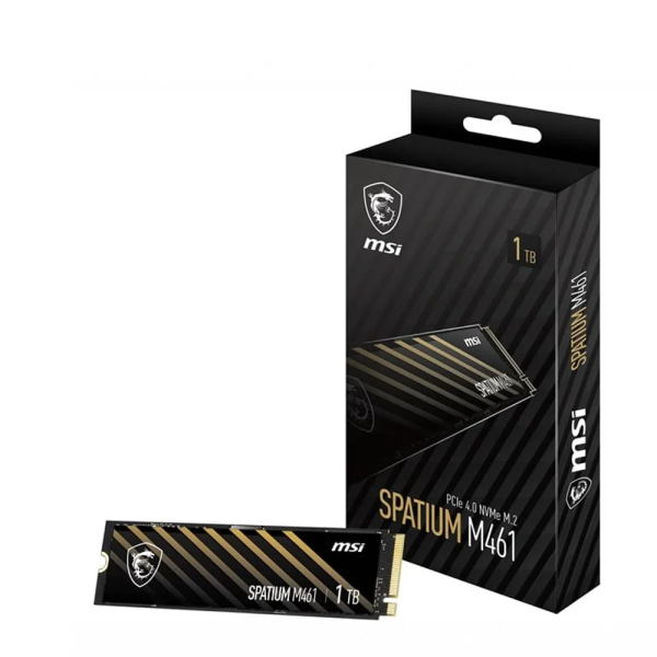 MSI SPATIUM M461 NVMe M.2 1TB Disques SSD MSI, Ultra Pc Gamer Maroc