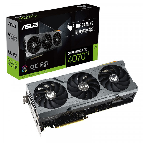 ASUS GeForce RTX 4070 Ti TUF Gaming 12GB GDDR6X Cartes graphiques ASUS, Ultra Pc Gamer Maroc