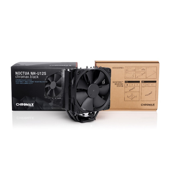 Noctua NH-U12S Chromax Black Refroidissement Noctua, Ultra Pc Gamer Maroc