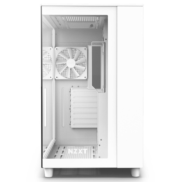 NZXT H9 Flow White Boitiers PC NZXT, Ultra Pc Gamer Maroc