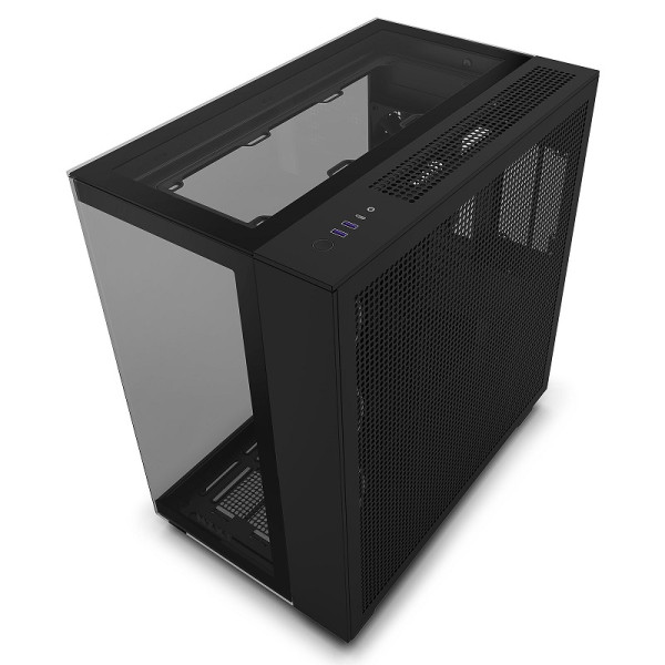 NZXT H9 Elite Black Boitiers PC NZXT, Ultra Pc Gamer Maroc