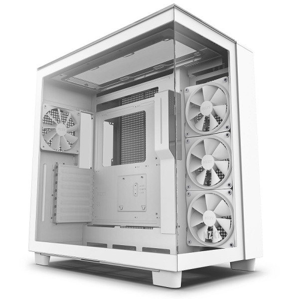NZXT H9 Elite White Boitiers PC NZXT, Ultra Pc Gamer Maroc