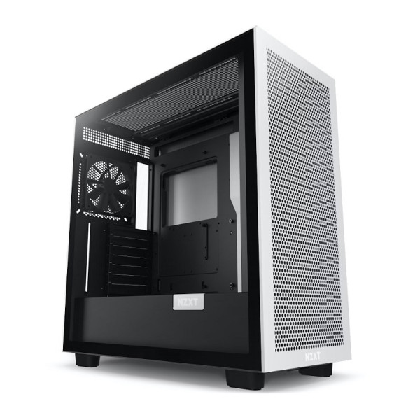 NZXT H7 Flow Noir/Blanc Boitiers PC NZXT, Ultra Pc Gamer Maroc