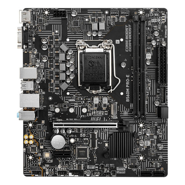 MSI B560M PRO-E Socket 1200 MSI, Ultra Pc Gamer Maroc