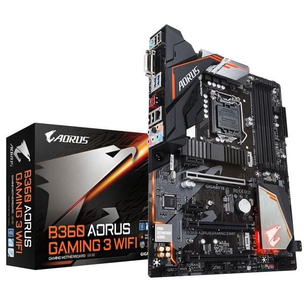 Gigabyte B360 AORUS Gaming 3 Wi-Fi Cartes mères Gigabyte, Ultra Pc Gamer Maroc