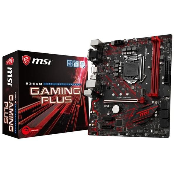MSI B360M GAMING PLUS Cartes mères MSI, Ultra Pc Gamer Maroc