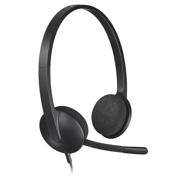 Logitech USB Headset H340 Casques Logitech, Ultra Pc Gamer Maroc