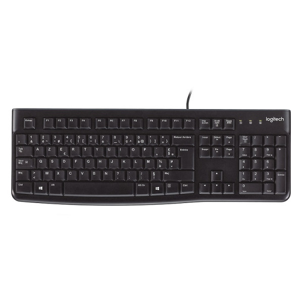 Logitech Keyboard K120 AZERTY Claviers Logitech, Ultra Pc Gamer Maroc
