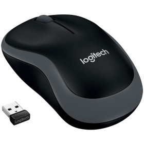 Logitech Wireless Mouse M185 (Gris) Souris Logitech, Ultra Pc Gamer Maroc