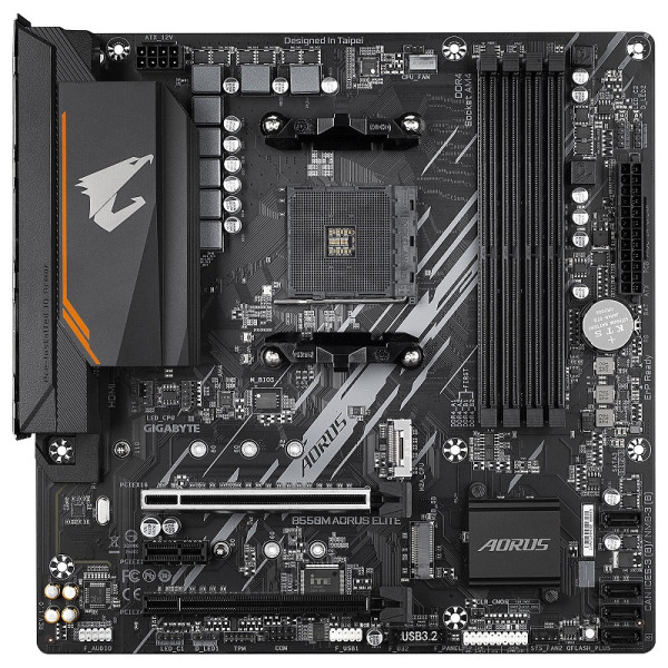Gigabyte B550M AORUS ELITE Cartes mères Gigabyte, Ultra Pc Gamer Maroc