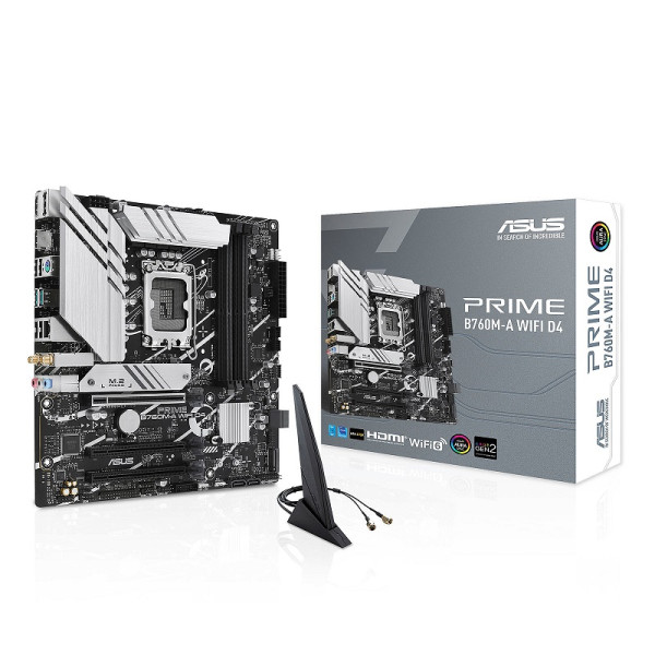 ASUS PRIME B760M-A WIFI D4 Cartes mères ASUS, Ultra Pc Gamer Maroc