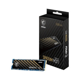 MSI SPATIUM M371 NVMe M.2 500GB Disques SSD MSI, Ultra Pc Gamer Maroc