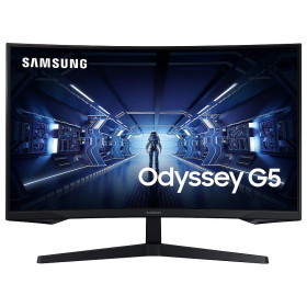 Samsung Odyssey G5 C27G55TQBU 27" Moniteurs Samsung, Ultra Pc Gamer Maroc