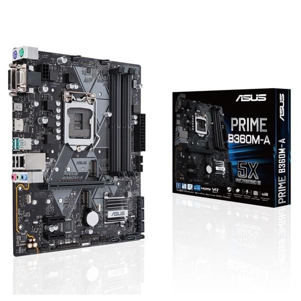 ASUS PRIME B360M-A Cartes mères ASUS, Ultra Pc Gamer Maroc
