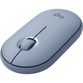 Logitech Pebble M350 (Bleu gris) Souris Logitech, Ultra Pc Gamer Maroc