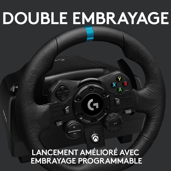 Logitech G G923 (PC / Xbox One) Périphériques de jeu Logitech, Ultra Pc Gamer Maroc