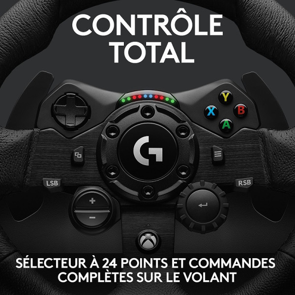 Logitech G G923 (PC / Xbox One) Périphériques de jeu Logitech, Ultra Pc Gamer Maroc