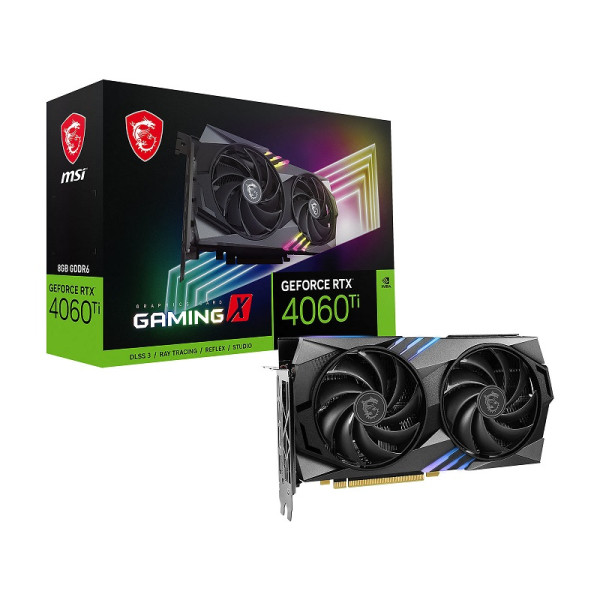 MSI GeForce RTX 4060 Ti GAMING X 8GB GDDR6 Cartes graphiques MSI, Ultra Pc Gamer Maroc