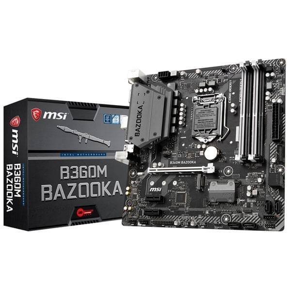 MSI B360M BAZOOKA Cartes mères MSI, Ultra Pc Gamer Maroc