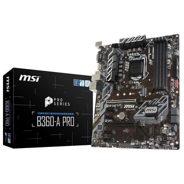 MSI B360-A PRO Cartes mères MSI, Ultra Pc Gamer Maroc