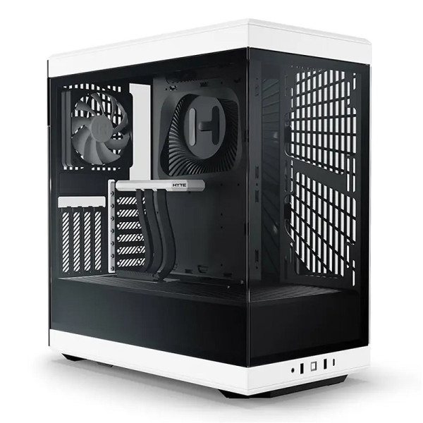Hyte Y40 Blanc/Noir Boitiers PC HYTE, Ultra Pc Gamer Maroc