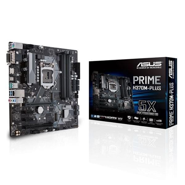 ASUS PRIME H370M-PLUS Composants ASUS, Ultra Pc Gamer Maroc