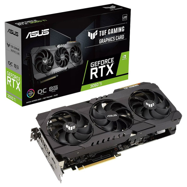 ASUS GeForce RTX 3060 Ti TUF GAMING OC 8GB GDDR6X Cartes graphiques ASUS, Ultra Pc Gamer Maroc