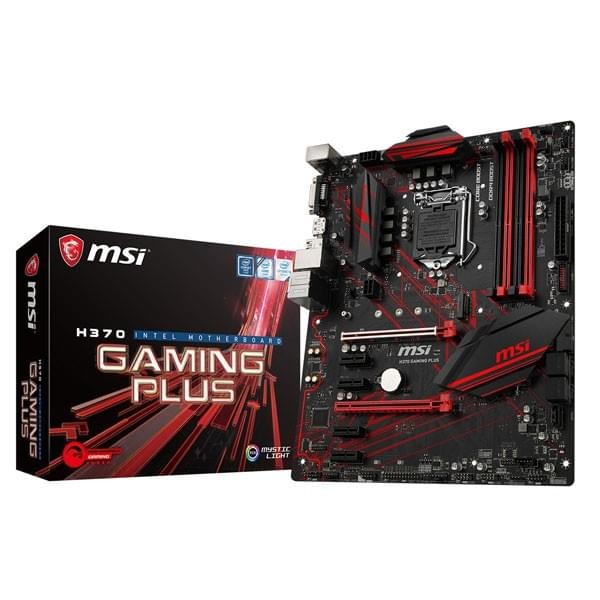 MSI H370 GAMING PLUS Cartes mères MSI, Ultra Pc Gamer Maroc