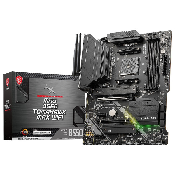 MSI MAG B550 TOMAHAWK MAX WIFI Cartes mères MSI, Ultra Pc Gamer Maroc