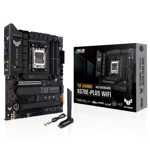 ASUS TUF GAMING X670E-PLUS WIFI Cartes mères ASUS, Ultra Pc Gamer Maroc