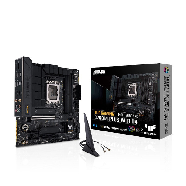 ASUS TUF GAMING B760M-PLUS WIFI D4 Cartes mères ASUS, Ultra Pc Gamer Maroc