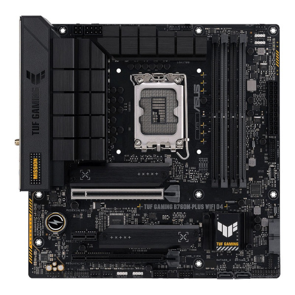 ASUS TUF GAMING B760M-PLUS WIFI D4 Cartes mères ASUS, Ultra Pc Gamer Maroc