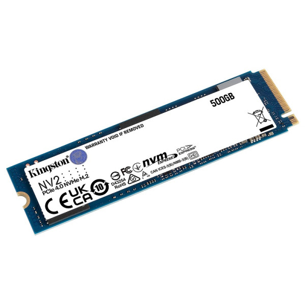 Kingston SSD NV2 500GB M.2 NVMe Disques SSD Kingston, Ultra Pc Gamer Maroc