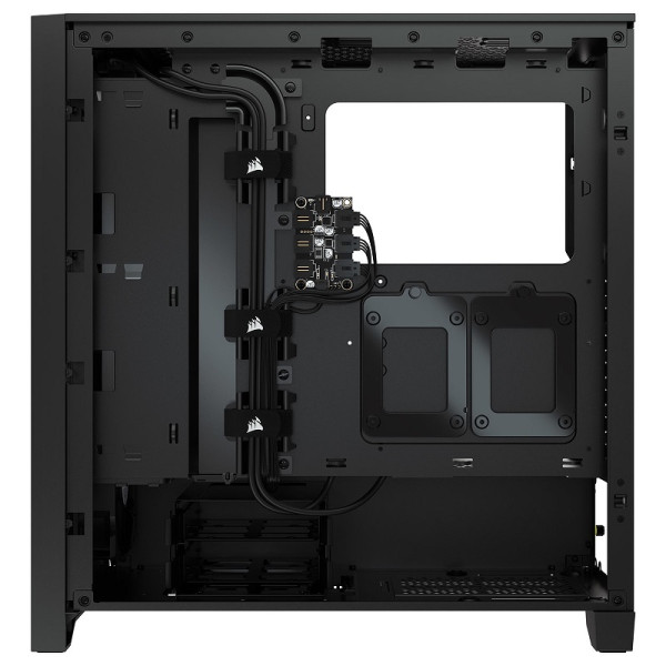 Corsair iCUE 4000X RGB Tempered Glass (Noir) Boitiers PC Corsair, Ultra Pc Gamer Maroc