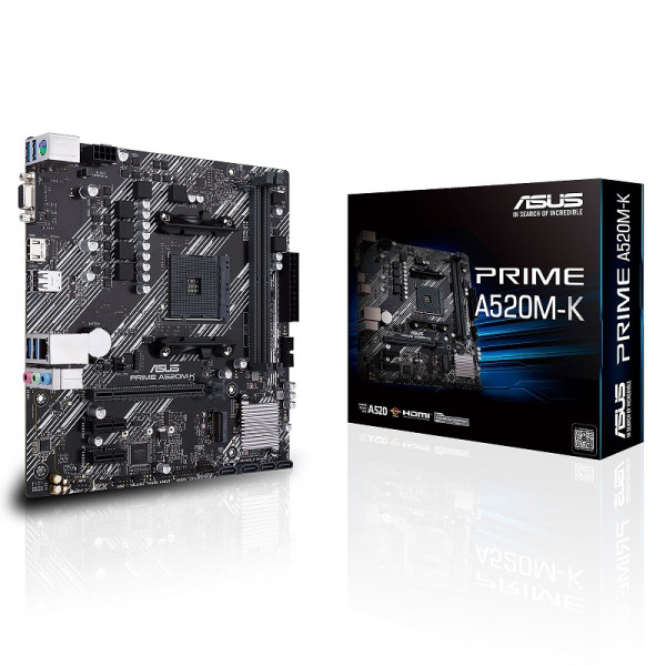 ASUS PRIME A520M-K Cartes mères ASUS, Ultra Pc Gamer Maroc
