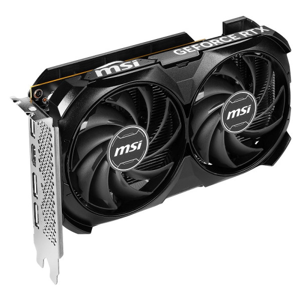 MSI GeForce RTX 4060 VENTUS 2X BLACK OC 8GB GDDR6 Cartes graphiques MSI, Ultra Pc Gamer Maroc