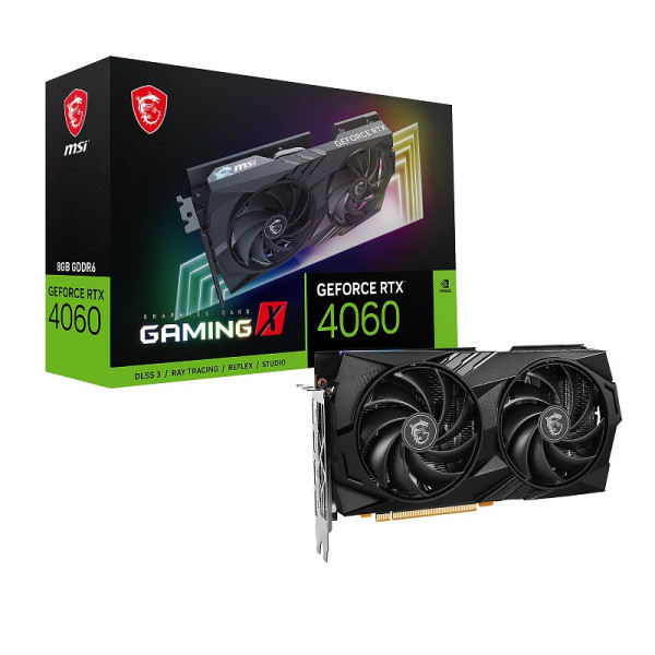 MSI GeForce RTX 4060 GAMING X 8GB GDDR6 Cartes graphiques MSI, Ultra Pc Gamer Maroc
