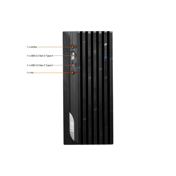MSI PRO DP20Z 5M Ryzen 3 5300G / 4 GHz - RAM 8 Go - SSD 256 Go M.2 - Radeon Graphics - WIFI AC / Bluetooth 4.2 2D - CAO- PAO ...
