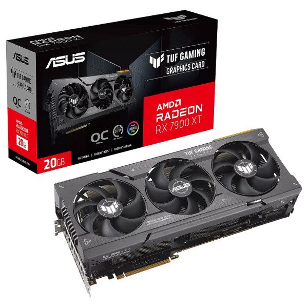 ASUS TUF Gaming Radeon RX 7900 XT OC Edition 20Go GDDR6 AMD ASUS, Ultra Pc Gamer Maroc